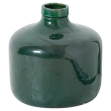 Load image into Gallery viewer, Garda Emerald Glazed Chive Vase
