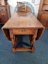 Load image into Gallery viewer, Oak Dining Table And Eight Lancashire Dining Chairs
