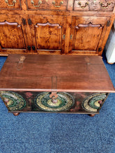 Load image into Gallery viewer, Antique Chest With Painted Detail
