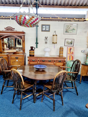 18th century Oak Gatleg Dining Table