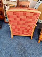Load image into Gallery viewer, A Pair Of Beech Framed Bergere Armchairs
