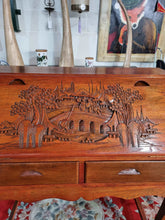 Load image into Gallery viewer, 20th Century Chinese Carved Bureau
