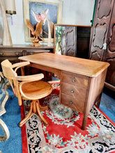 Load image into Gallery viewer, Early 20th Century Oak Desk
