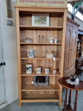 Load image into Gallery viewer, Tall Oak Bookcase
