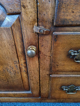 Load image into Gallery viewer, Antique Oak Farmhouse Dresser Shelf Sideboard
