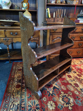 Load image into Gallery viewer, Antique 19th Century Oak Open Bookcase
