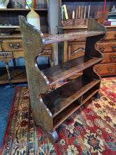 Load image into Gallery viewer, Antique 19th Century Oak Open Bookcase
