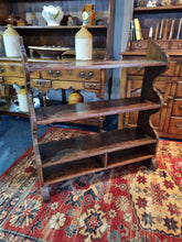 Load image into Gallery viewer, Antique 19th Century Oak Open Bookcase
