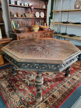 Load image into Gallery viewer, Early 20thC Oak And Octagonal Library Table
