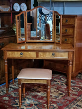 Load image into Gallery viewer, Dressing Table With Folding Mirror
