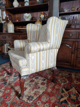 Load image into Gallery viewer, George III Mahogany Wing Back Armchair
