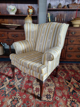 Load image into Gallery viewer, George III Mahogany Wing Back Armchair
