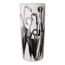 Load image into Gallery viewer, Umbrella Stand, Black &amp; White Umbrella Design

