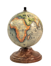 Load image into Gallery viewer, 5 Inch World Globe on Mango Wood Stand
