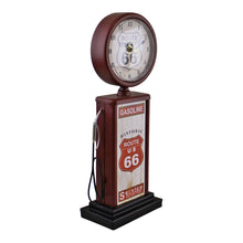 Load image into Gallery viewer, Retro Gas Pump Clock, Red 13x34cm
