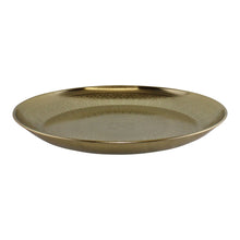 Load image into Gallery viewer, Kasbah Design Decorative Gold Metal Tray

