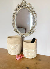 Load image into Gallery viewer, Set Of Two Cotton Rope Baskets
