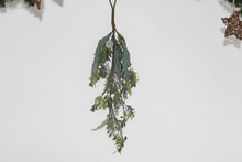 Load image into Gallery viewer, Hanging Alpine Sage &amp; Snowberry Decoration
