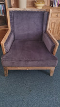 Load and play video in Gallery viewer, Showframe Hardwood Wingback Armchair
