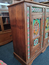 Load image into Gallery viewer, Reclaimed Wooden Sideboard Featuring Ceramic Tiles
