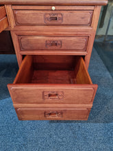 Load image into Gallery viewer, Twin Pedestal Desk
