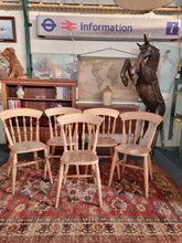 Load image into Gallery viewer, Farmhouse Country Pine Kitchen Dining Chairs
