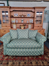 Load image into Gallery viewer, Antique Edwardian Sofa In A Beautiful Fabric

