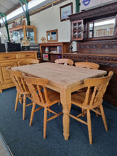 Load image into Gallery viewer, Farmhouse Scrub Top Kitchen Table - Charlotte Rose Interiors
