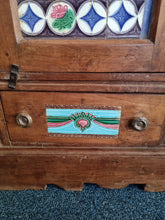 Load image into Gallery viewer, Sideboard Featuring Ceramic Tiles And Pannelled Doors
