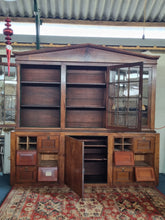 Load image into Gallery viewer, Antique 19th Century Victorian  Mahogany Bookcase
