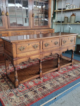 Load image into Gallery viewer, Oak Dresser Base With Pot Board Base
