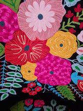 Load image into Gallery viewer, Upholstered Armchair With Decorative Hand Embroidery Crewel Work
