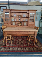 Load image into Gallery viewer, Farmhouse Scrub Top Pine Dining Table
