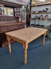 Load image into Gallery viewer, Farmhouse Scrub Top Kitchen Table - Charlotte Rose Interiors

