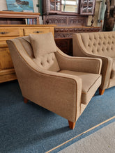 Load image into Gallery viewer, Multiyork Sofa, Armchair and Foot Stool In A Tweed Fabric - Charlotte Rose Interiors
