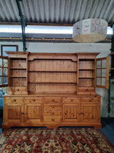 Load image into Gallery viewer, Farmhouse Pine Kitchen Dresser
