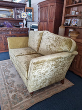 Load image into Gallery viewer, Two Seater Sofa In  Edwardian Style Handmade Crowther &amp;  Sons UK 🇬🇧
