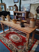 Load image into Gallery viewer, Victorian Pine Pantry/Kitchen Table
