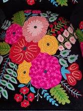 Load image into Gallery viewer, Upholstered Armchair With Decorative Hand Embroidery Crewel Work
