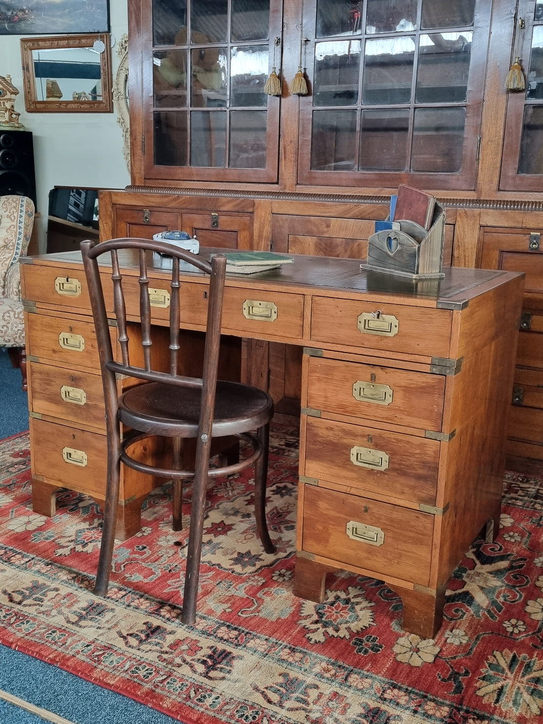 Campaign Desk In The 19th Century Style