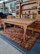 Load image into Gallery viewer, Farmhouse Scrub Top Pine Dining Table
