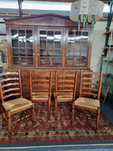 Load image into Gallery viewer, Ladder Back Dining Chairs In Elm
