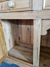 Load image into Gallery viewer, Vintage Pine Dresser With Drawers &amp; Cupboards
