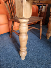 Load image into Gallery viewer, Vintage Farmhouse Scrub Top Pine Dining Table With A Drawer At Each End - Charlotte Rose Interiors
