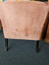 Load image into Gallery viewer, Armchair Upholstered With Decorative Hand Crewel Work Of Flowers
