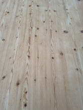 Load image into Gallery viewer, Vintage Pine Farmhouse Scrub Top Dining/Kitchen Table With A Drawer - Charlotte Rose Interiors
