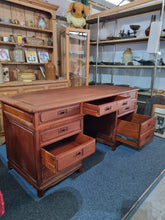 Load image into Gallery viewer, Twin Pedestal Desk
