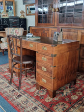 Load image into Gallery viewer, Campaign Desk In The 19th Century Style
