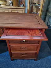 Load image into Gallery viewer, Twin Pedestal Desk
