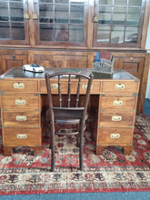 Load image into Gallery viewer, Campaign Desk In The 19th Century Style
